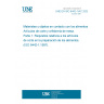 UNE EN ISO 8442-1/AC:2002 Materials and articles in contact with foodstuffs. Cutlery and table holloware. Part 1: Requirements for cutlery for the preparation of food. (ISO 8442-1:1997)