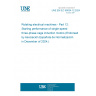 UNE EN IEC 60034-12:2024 Rotating electrical machines - Part 12: Starting performance of single-speed three-phase cage induction motors (Endorsed by Asociación Española de Normalización in December of 2024.)